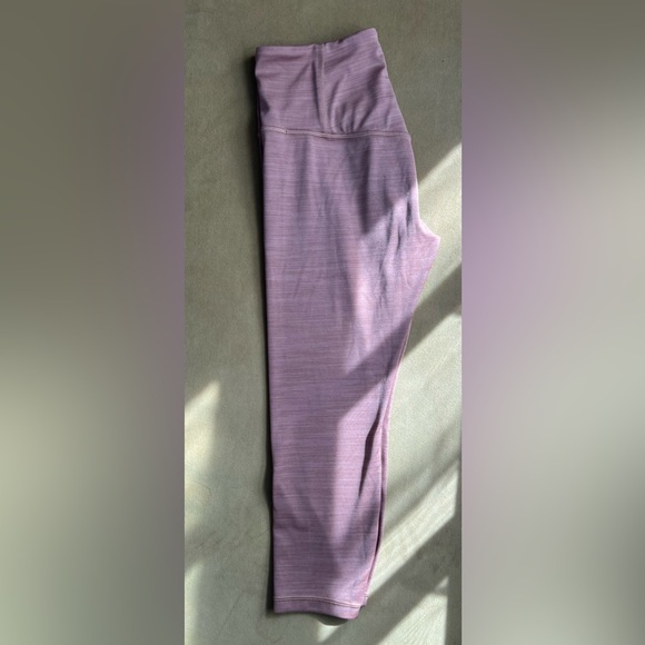 Athleta Women's Elation Space Dye 7/8 Brown Tights - Picture 8 of 10